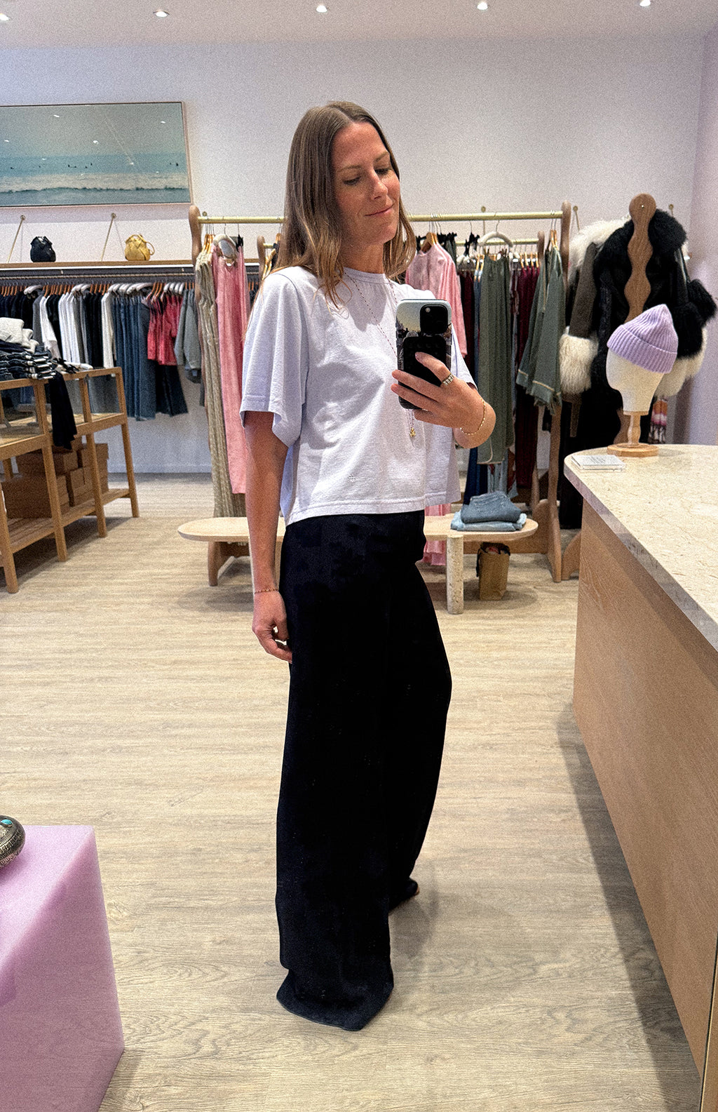 JACQUARD BOUQUET TROUSER