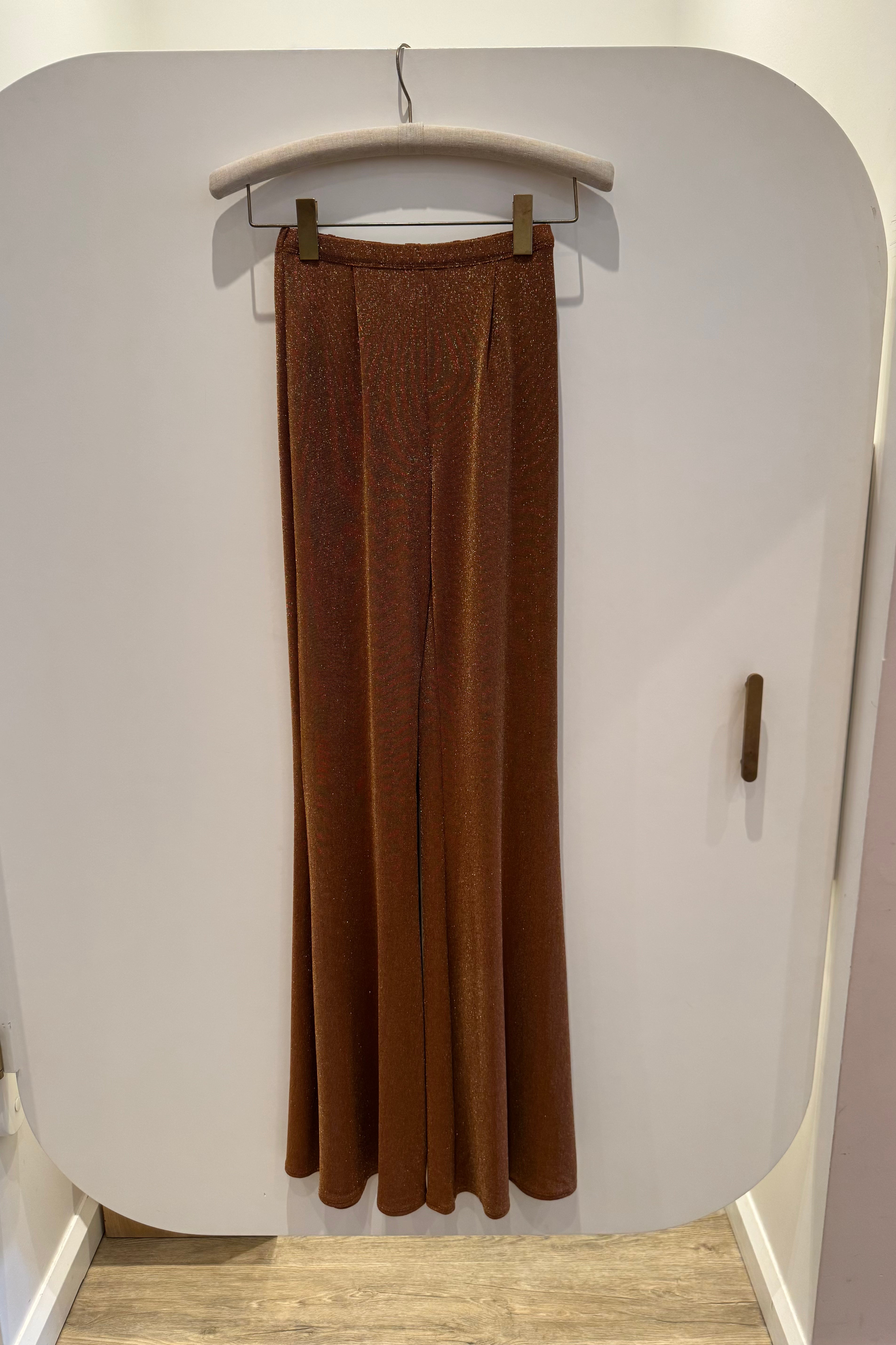 LUREX JERSEY PANTS