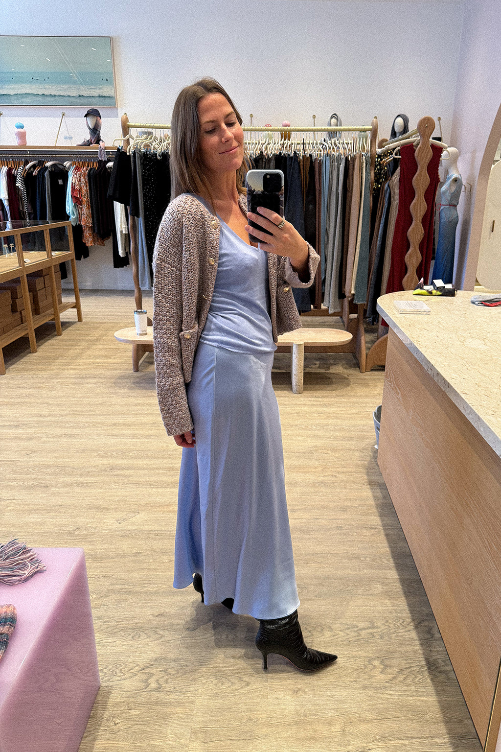 ADDYSON V-NECK LAYERING TANK