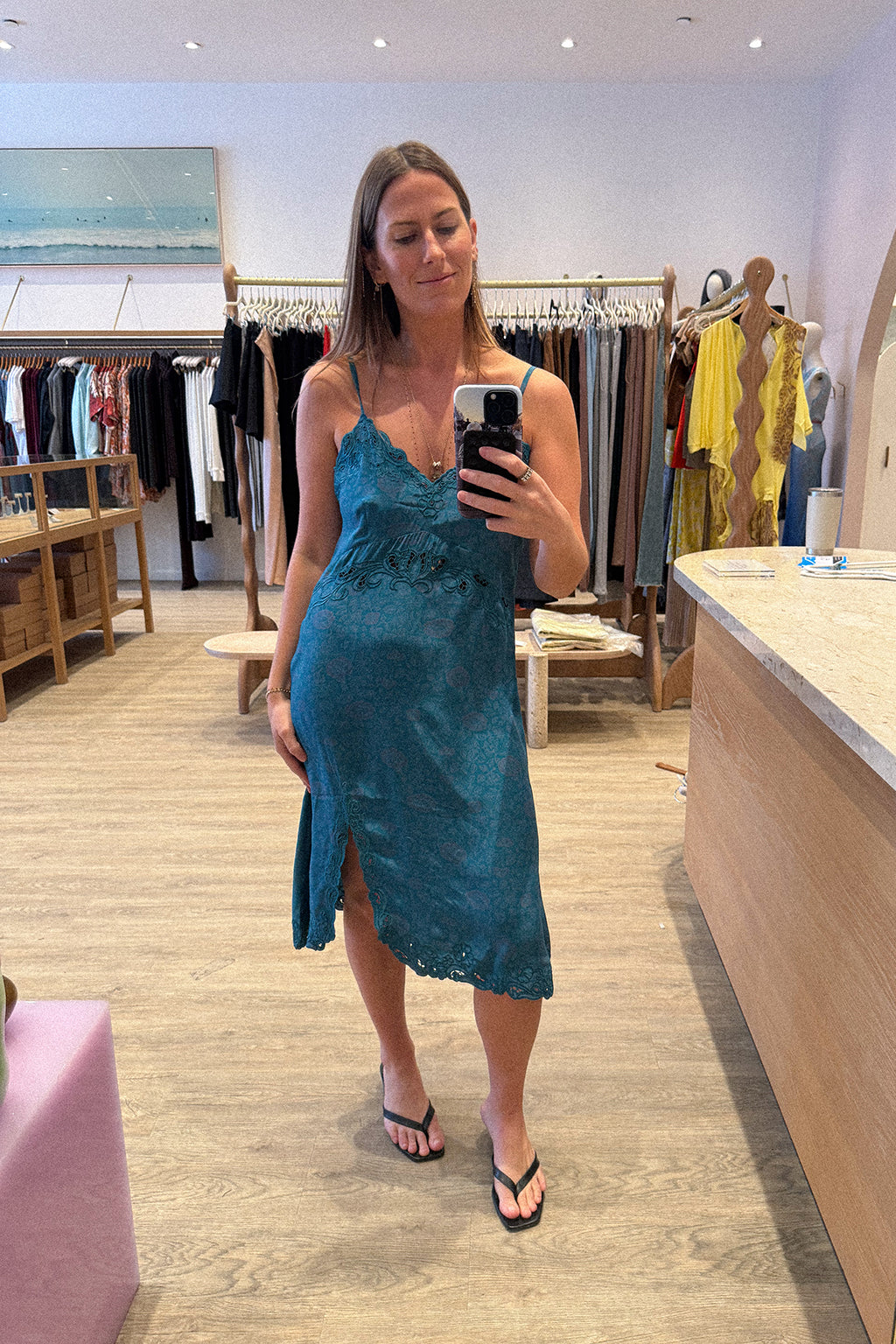 CANDICE SILK DRESS