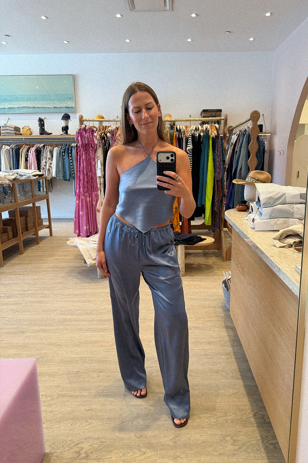 FREYA SILK TOP