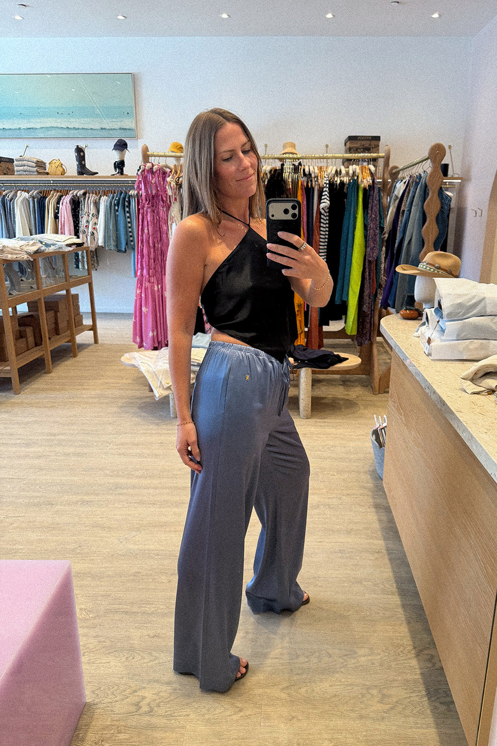 FREYA SILK TOP