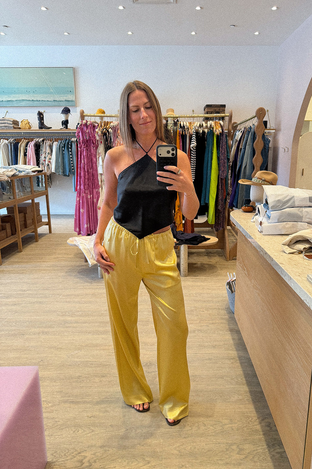 FREYA SILK TOP