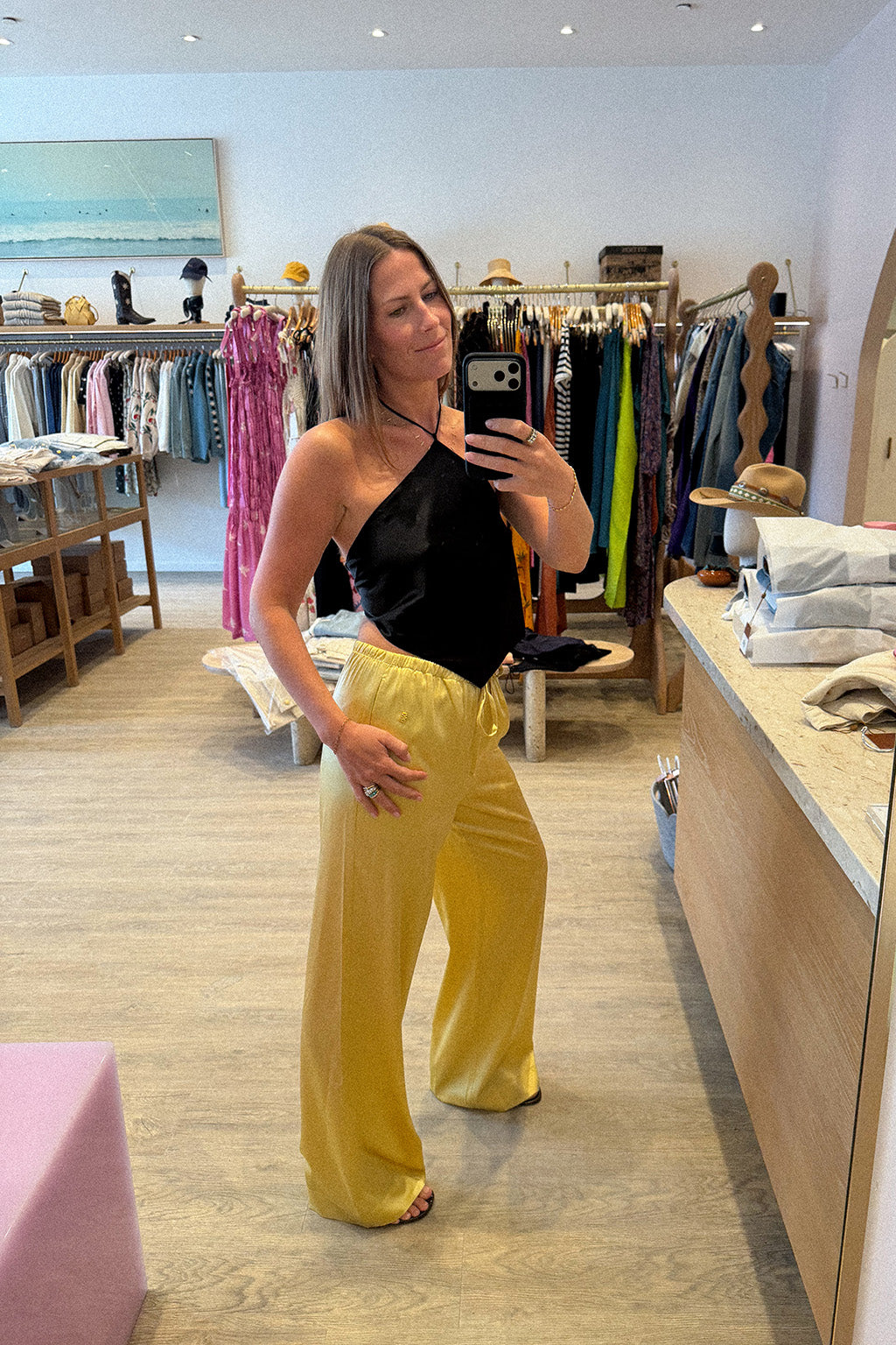FREYA SILK TOP