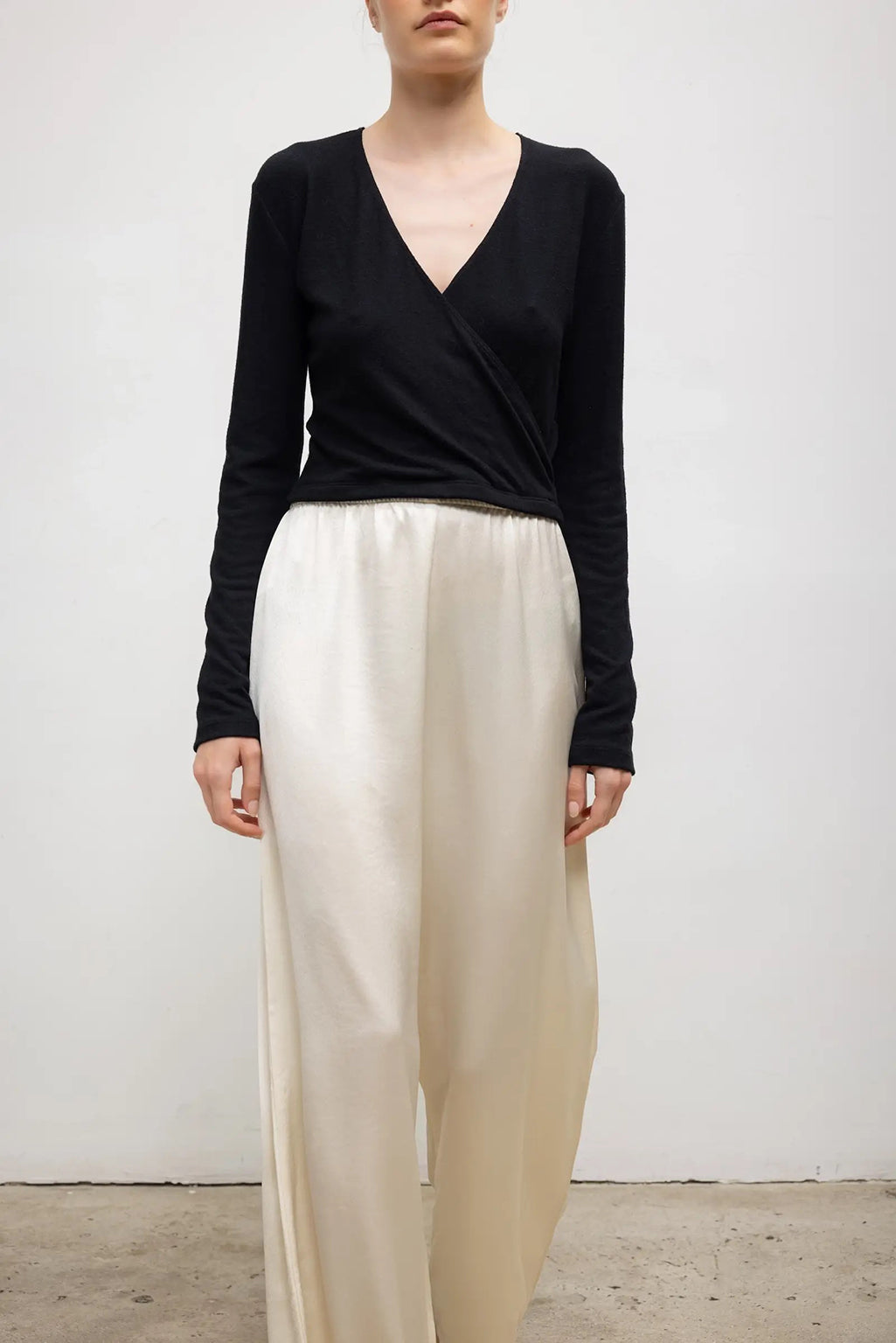 THE LAUREN WRAP TOP