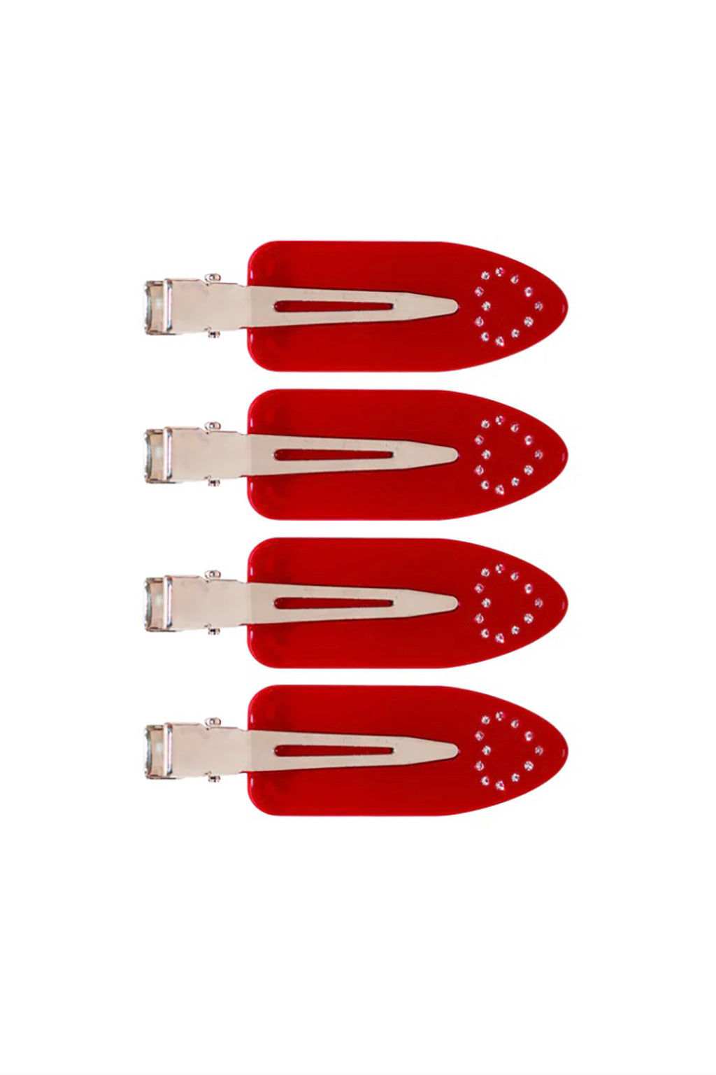 SET OF 4 POPSTAR CLIPS IN AMOUR ROUGE