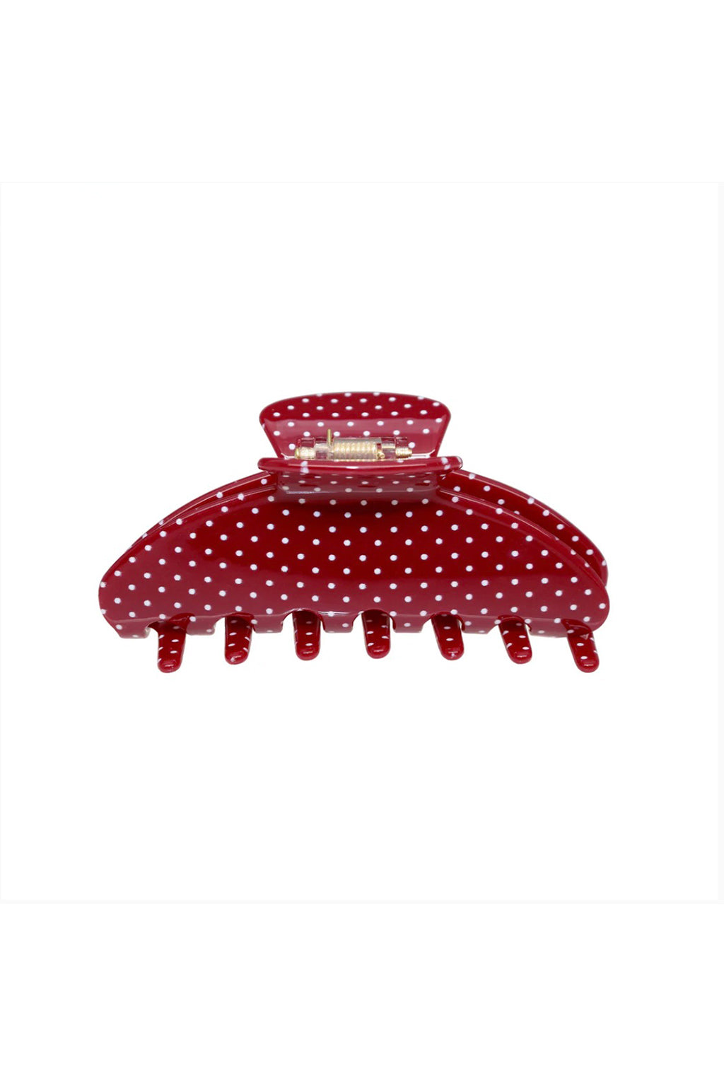 BIG EFFING CLIP IN CHERRY POLKA DOT
