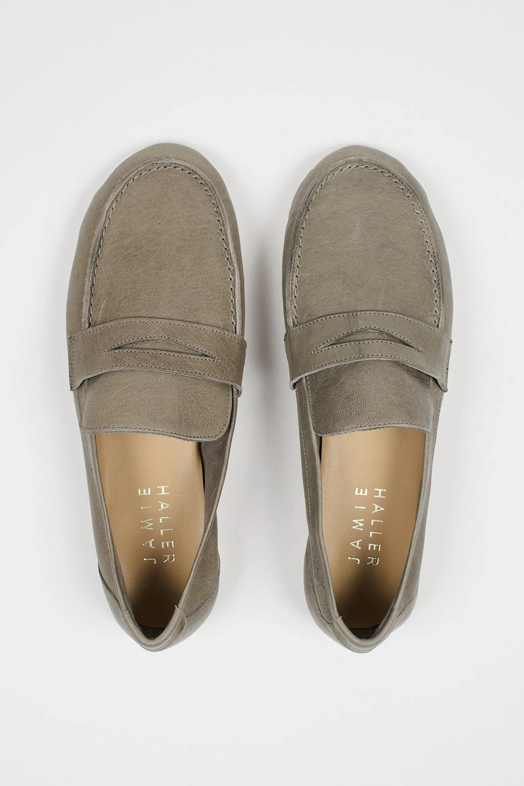 THE PENNY LOAFER IN GRAPHITE