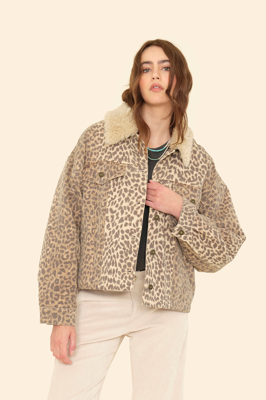 RYKO LEOPARD JACKET