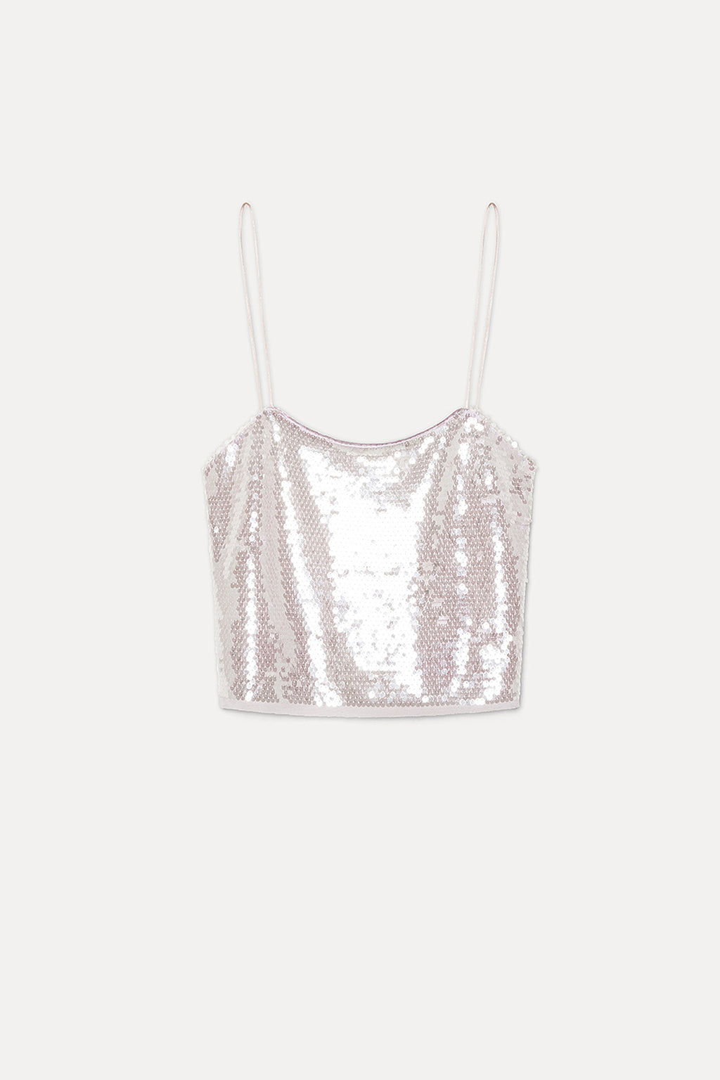 LIQUID SEQUINS TANK TOP