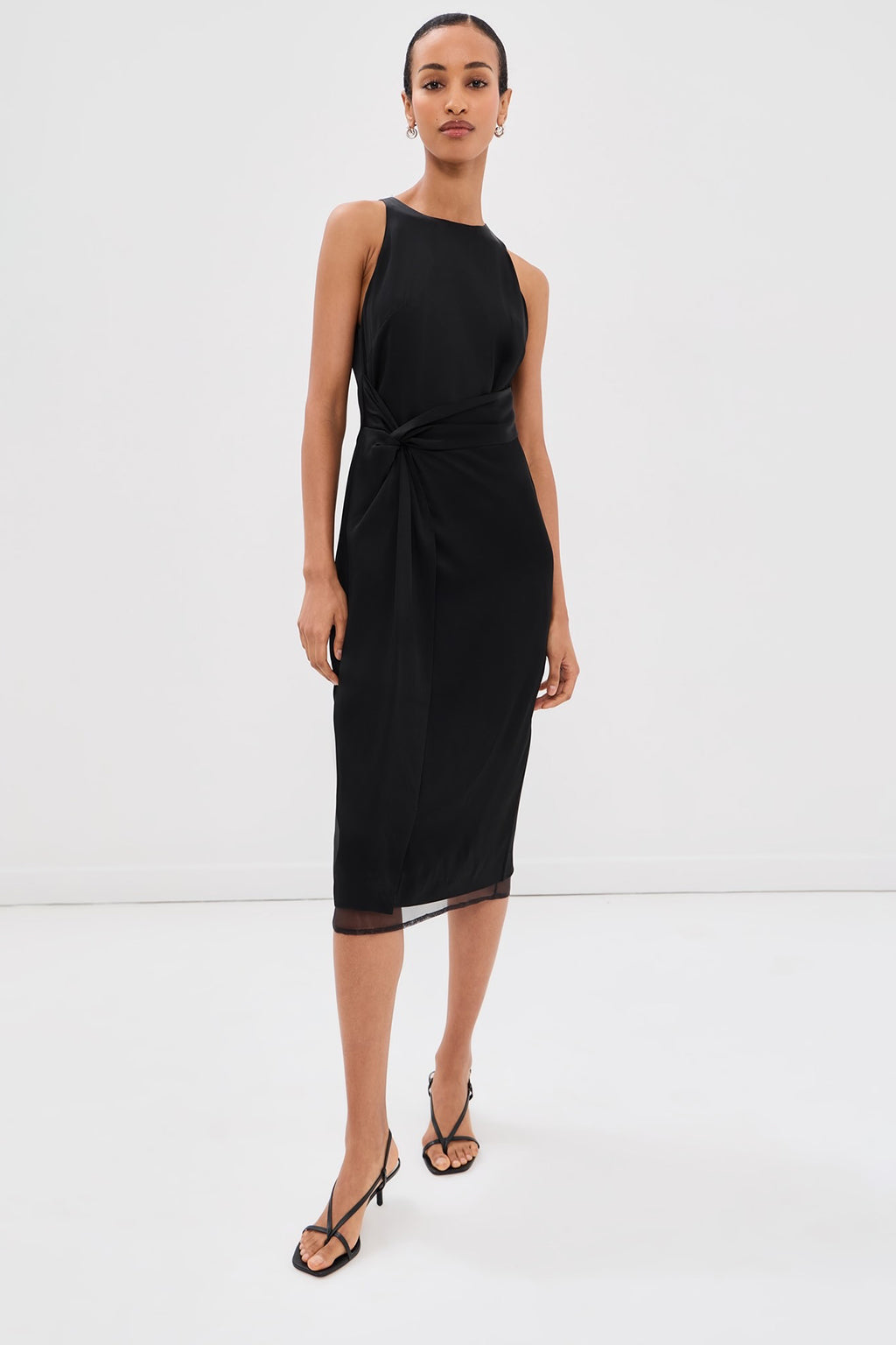 SARONG HALTER DRESS