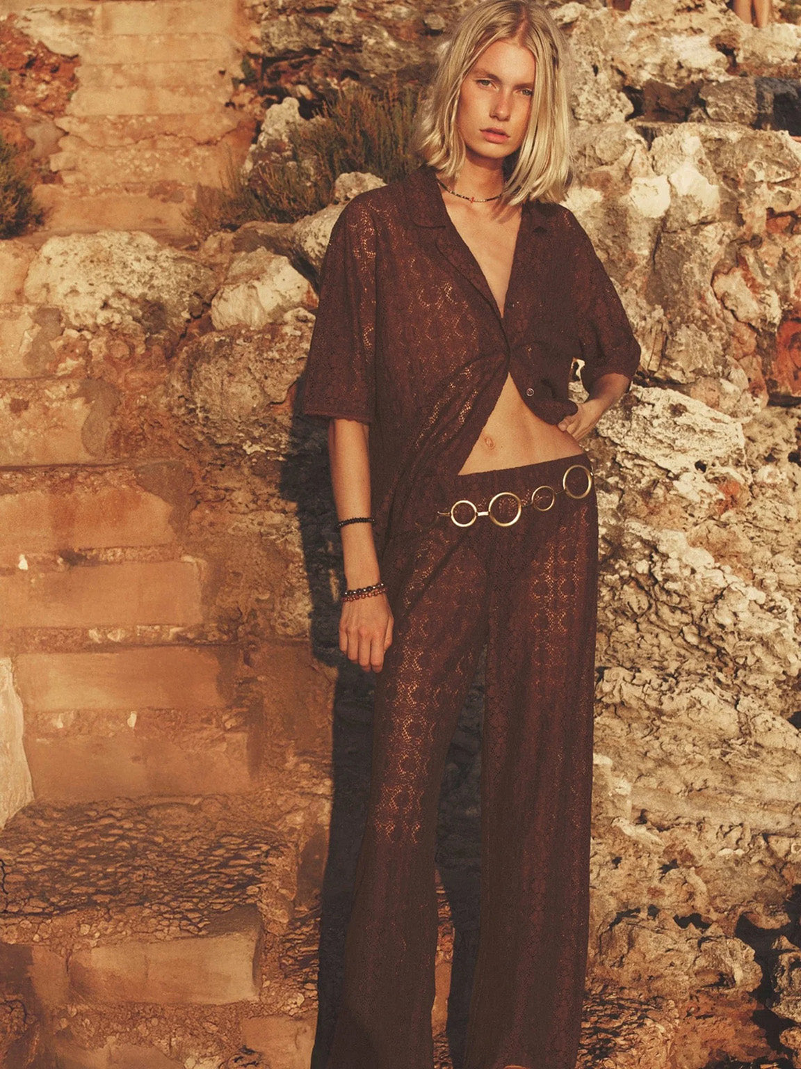 EDESSA LACE PANT