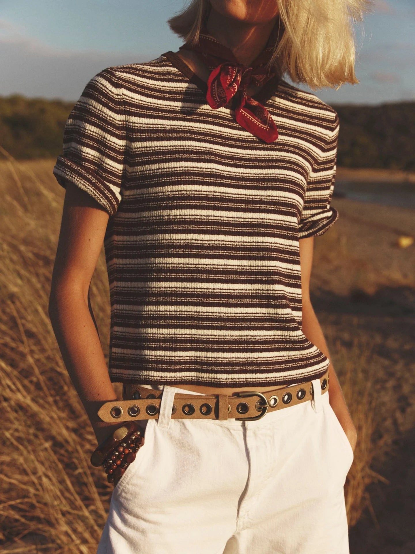 KELSEY STRIPE TOP