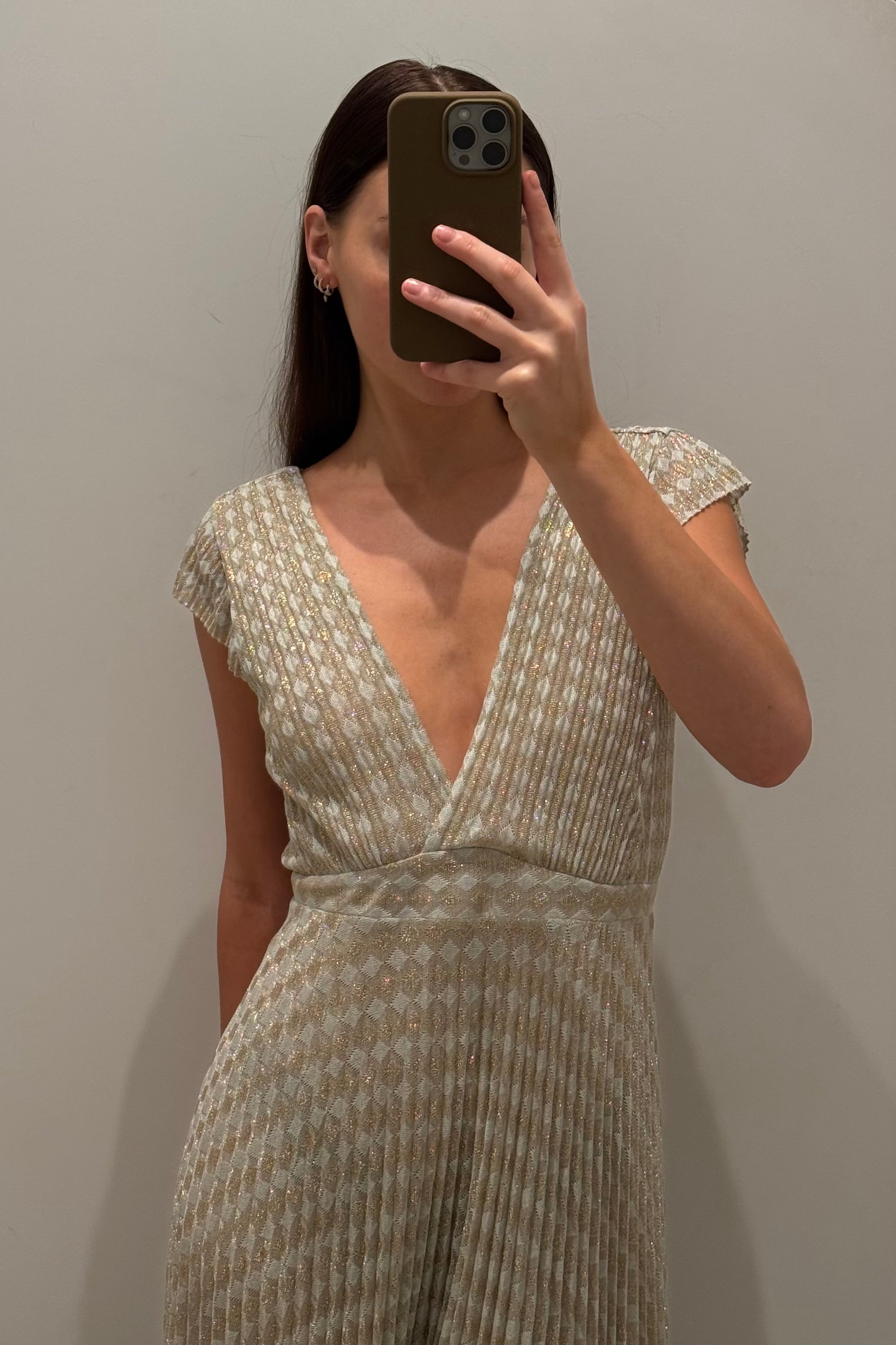 DIAMOND JERSEY DRESS