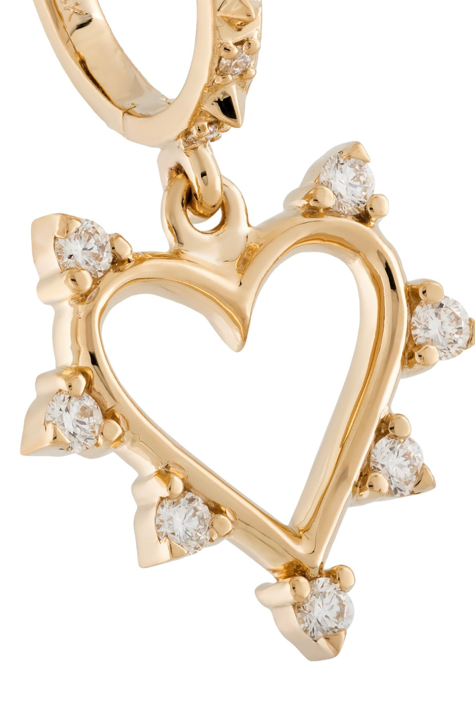 OPEN HEART EARRINGS