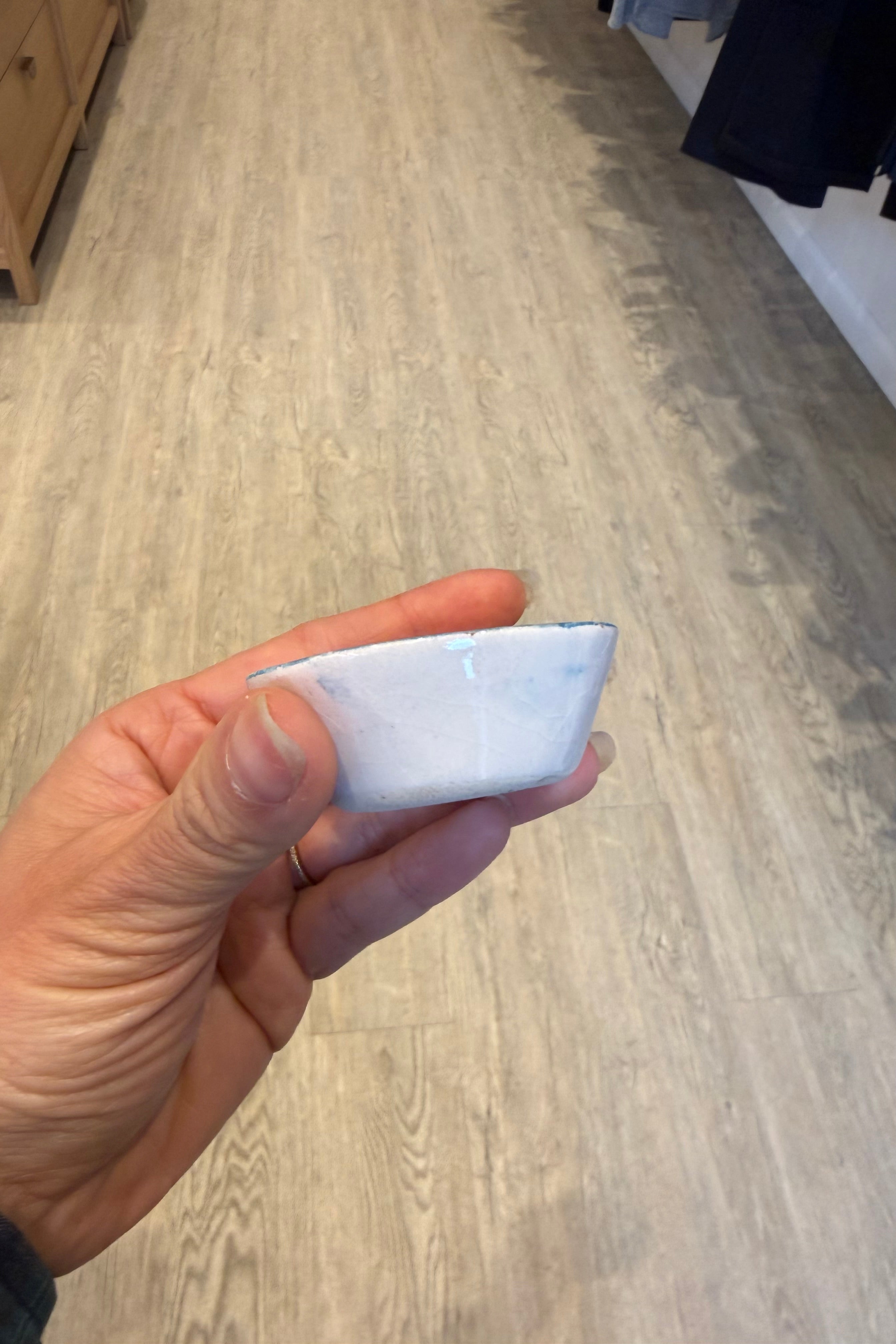 MINI CLAY BOWL IN LIGHT BLUE
