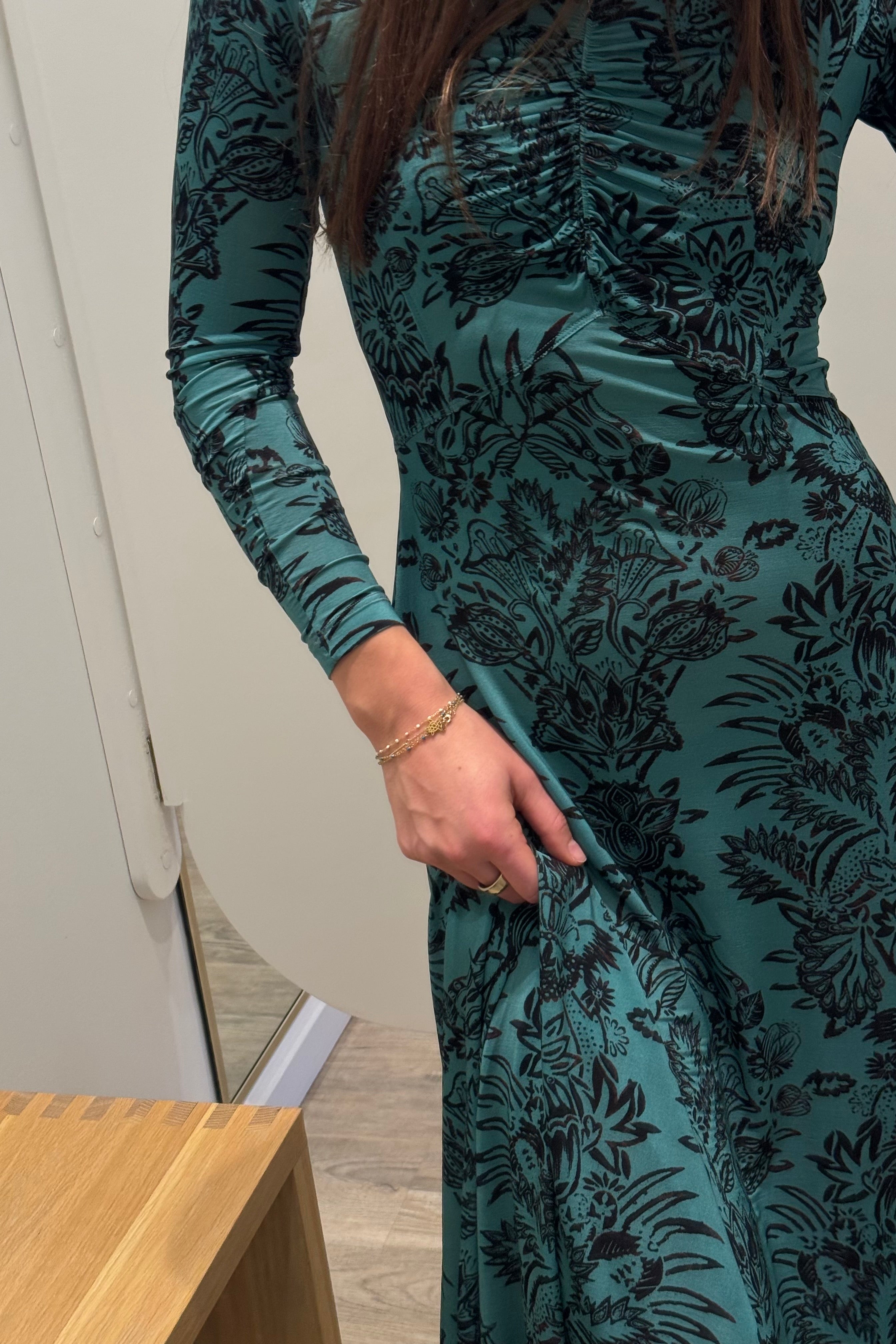 NAIA RUCHED DRESS