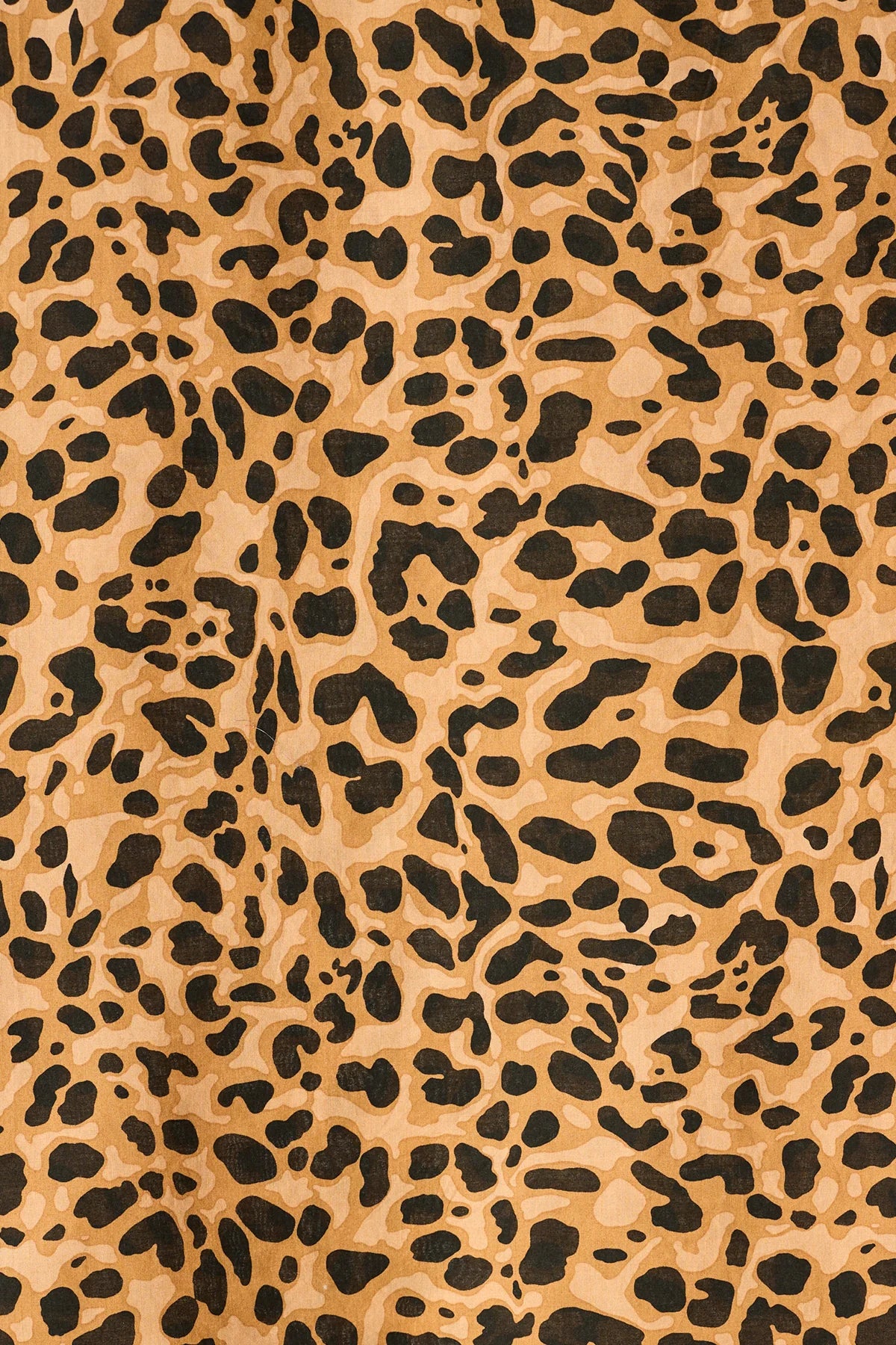 COSMETIC BAG IN LEOPARD COTTON