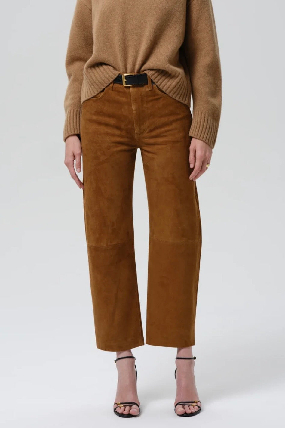 MIRO RELAXED SUEDE PANT