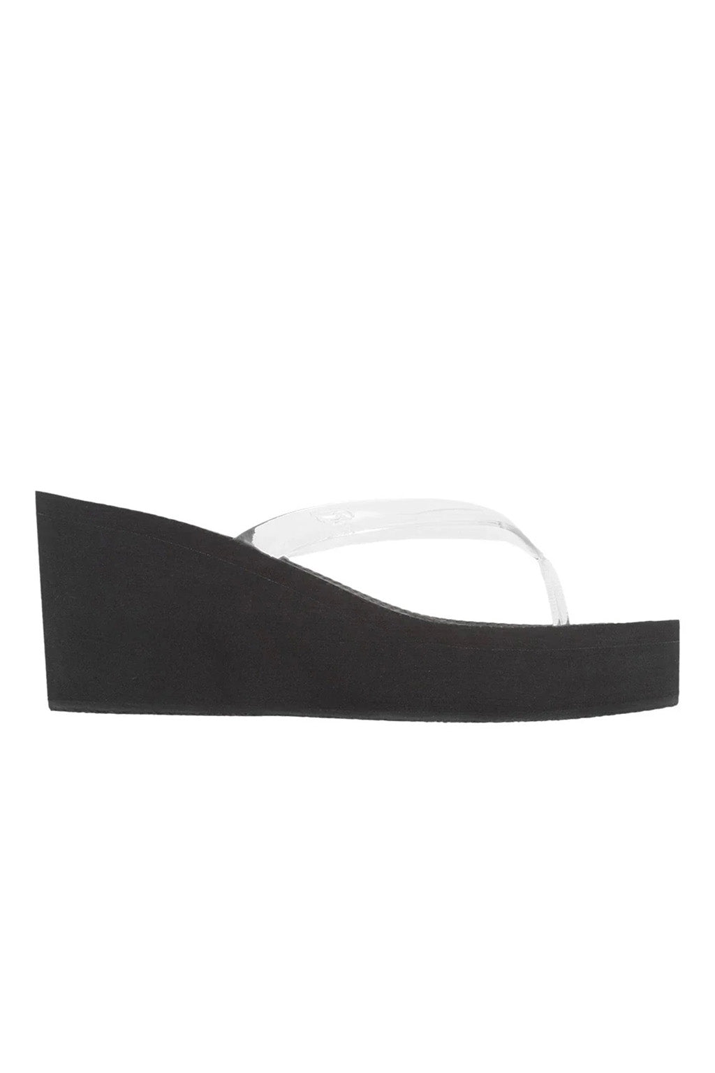 ETHERIA PVC WEDGE THONG SANDAL