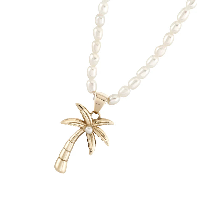 PETITE PEARL BEADED NECKLACE