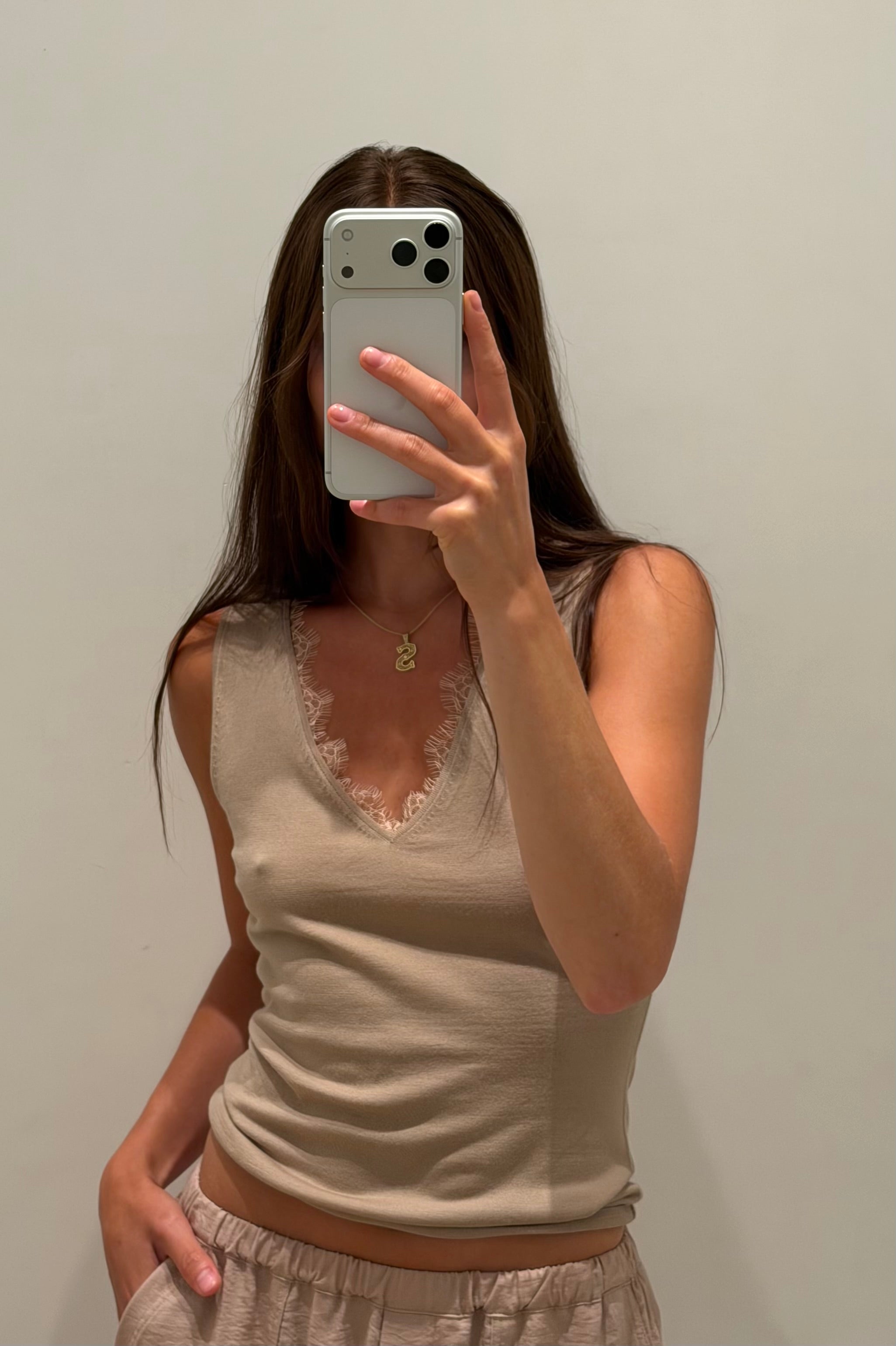 ADDYSON LACE TANK