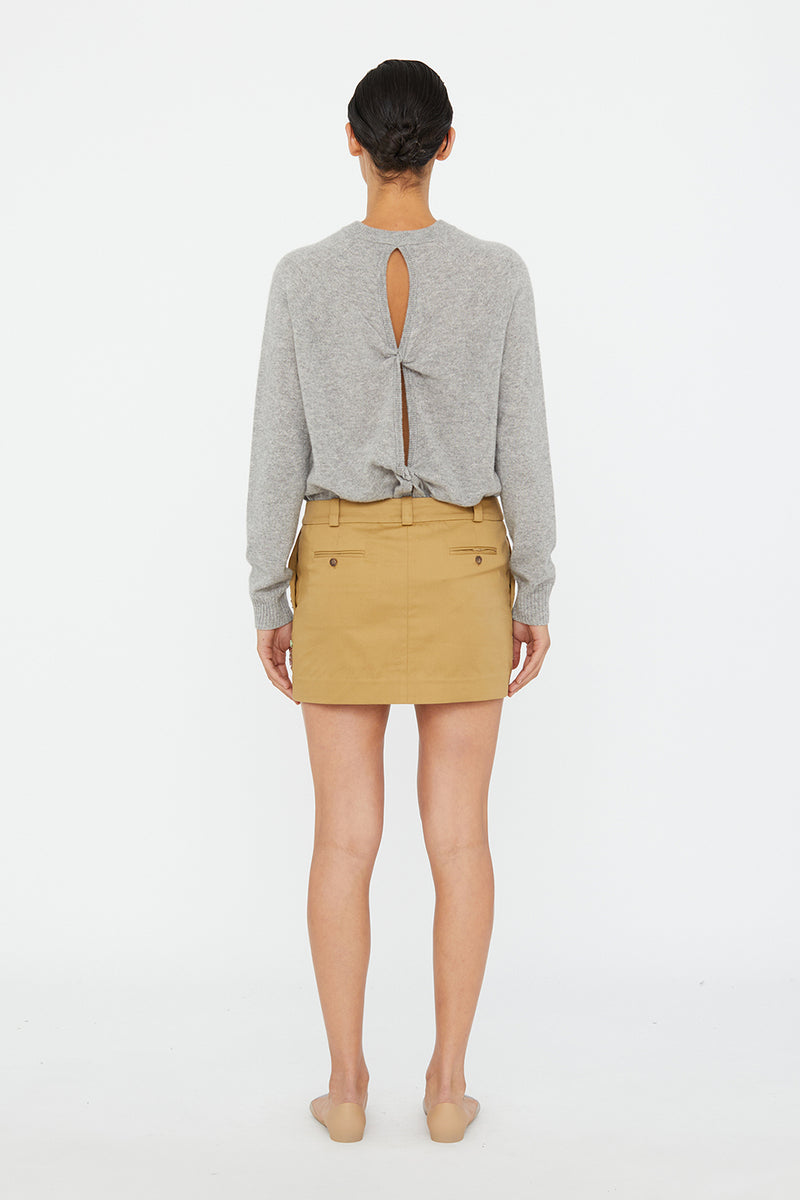 MONUMENT OPEN TWIST SWEATER *pre-order*
