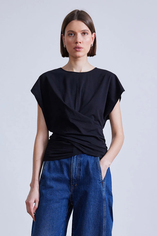 TWIST DRAPE TEE