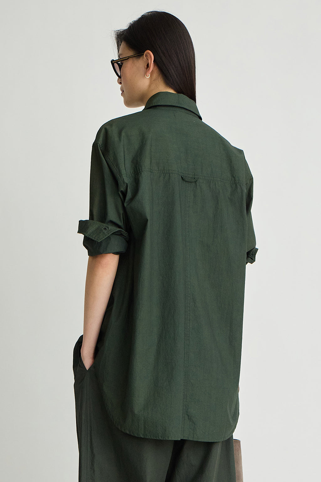 OVERSIZED BUTTON DOWN