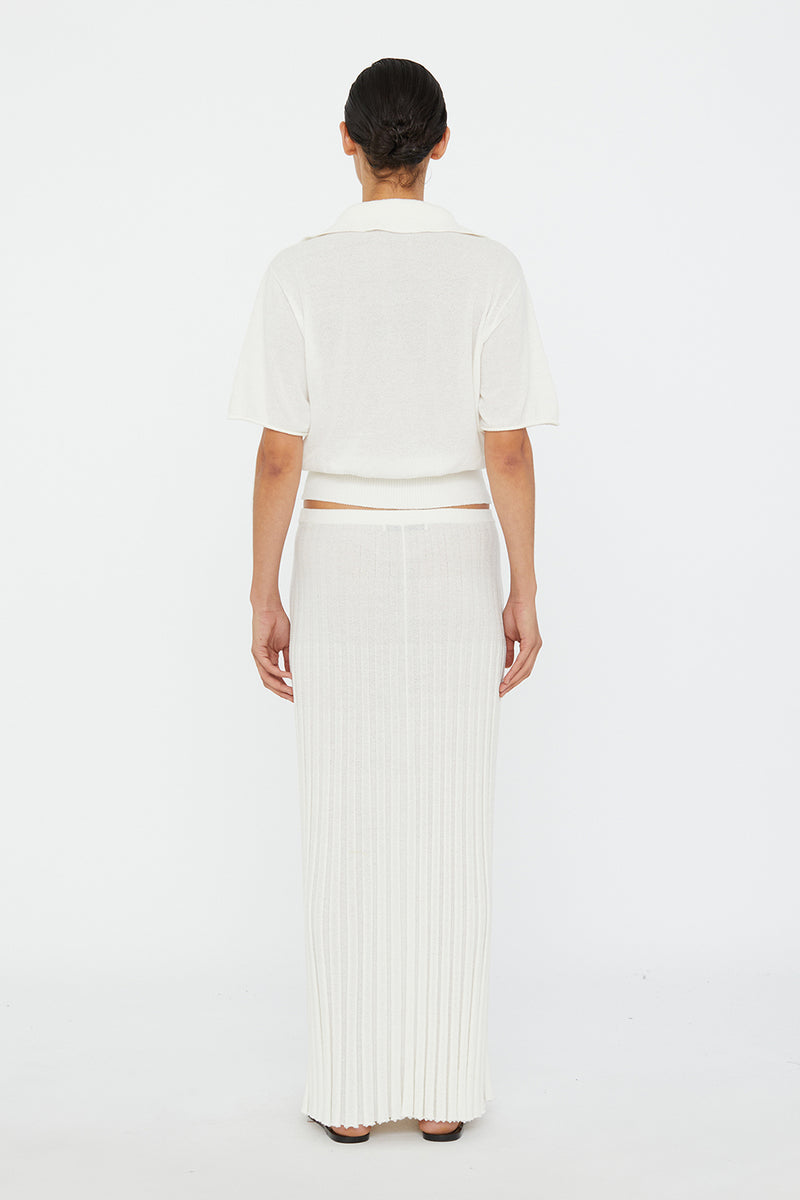 SUNDIAL SHELL SUNRAY KNIT SKIRT *pre-order*
