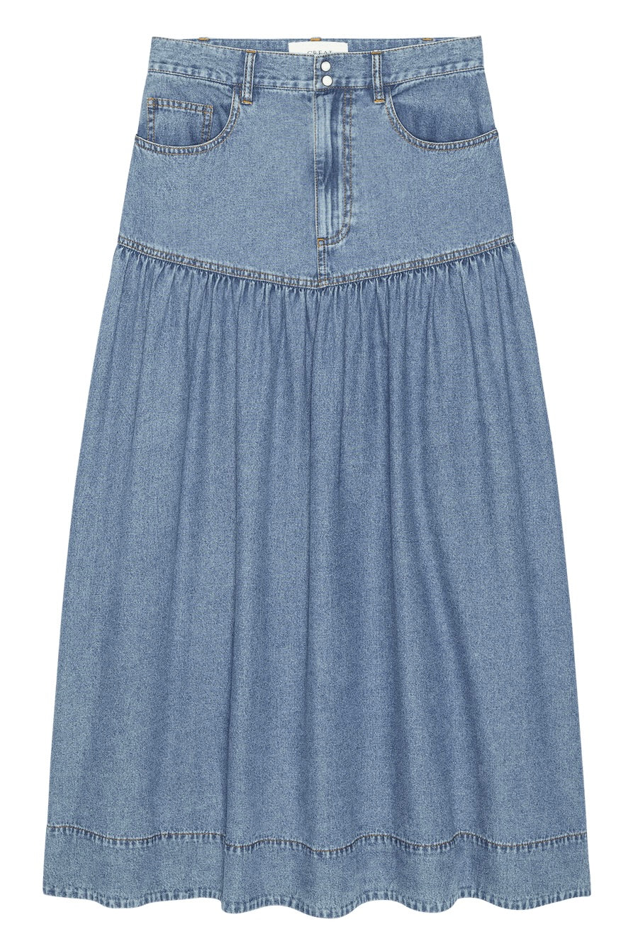 THE WESTERN YOKE SKIRT