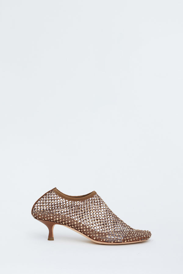 MINETTE MICRO HEEL IN SEPIA *pre-order*