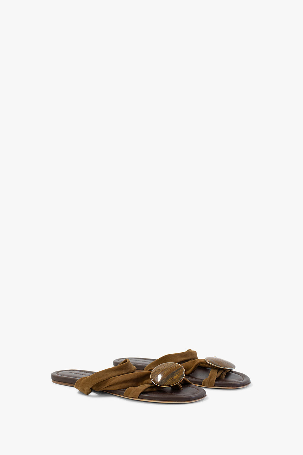 DOMA STONED CROSSOVER SUEDE FLAT