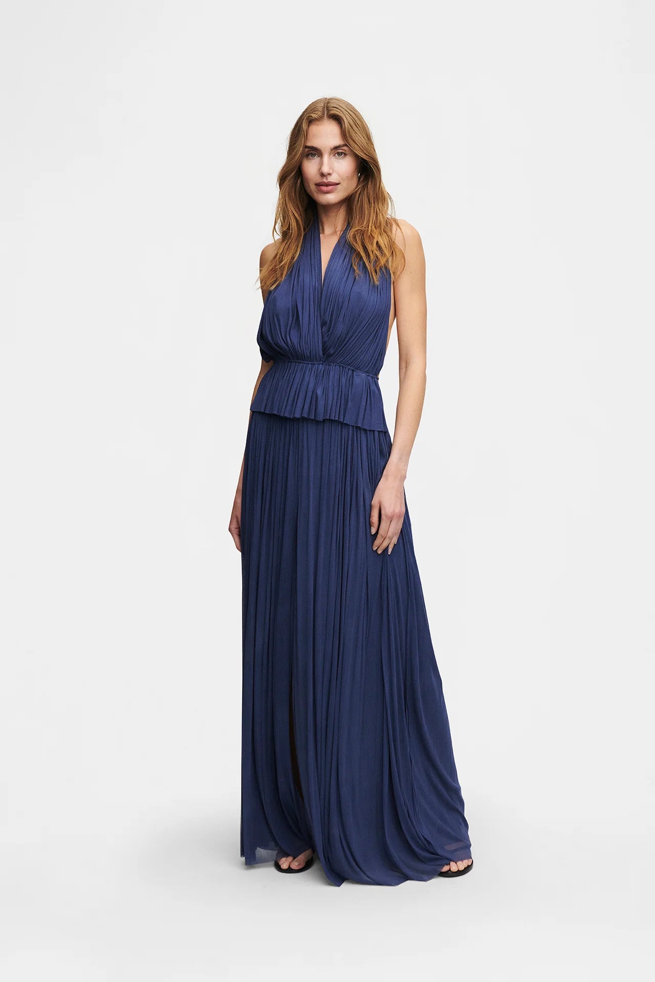 SILK TULLE TOP