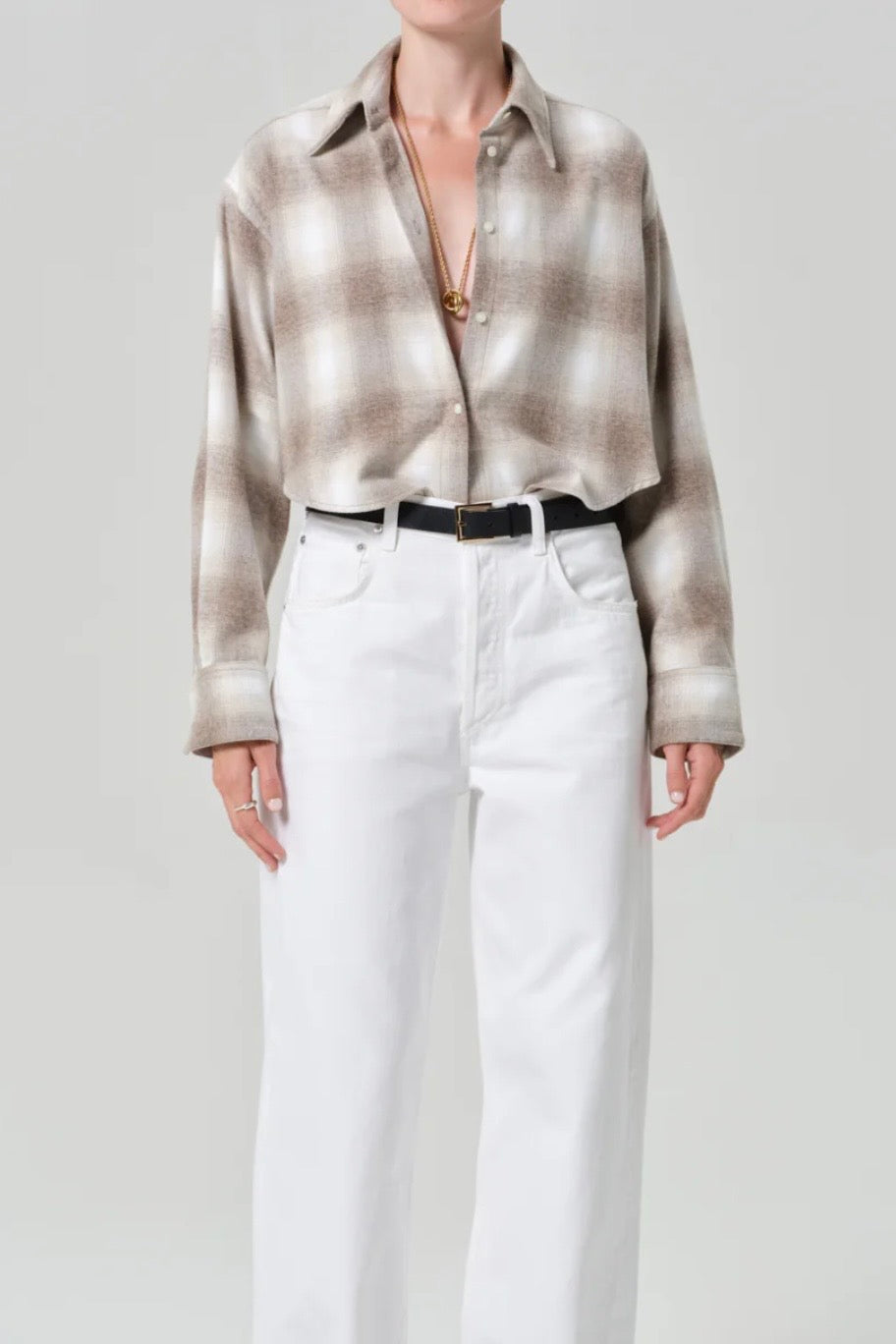 ANA CROPPED SHIRT