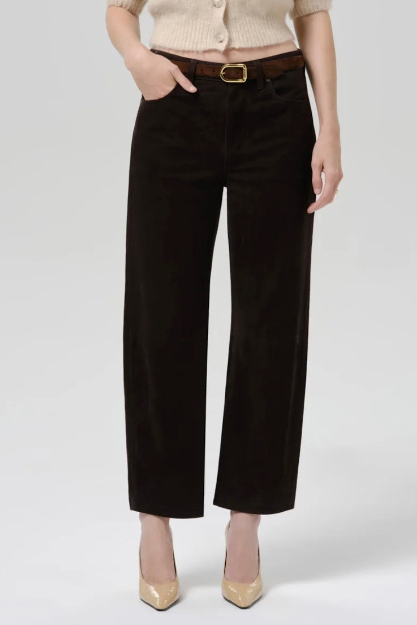 MIRO RELAXED SUEDE PANT