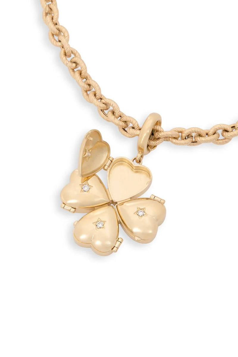 BRUNO SECRET CLOVER PENDANT