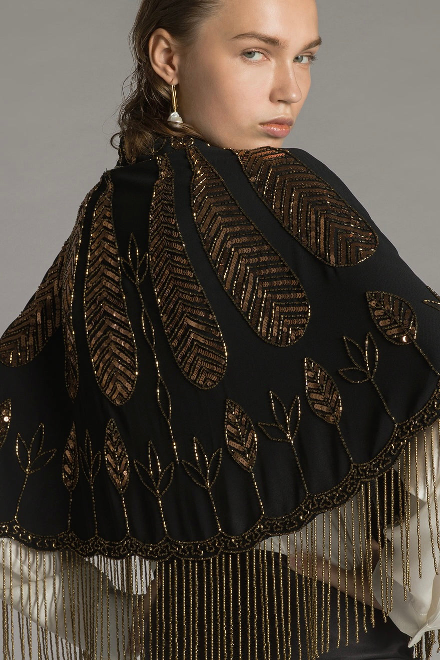 THE QUEEN'S BEADS CAPE