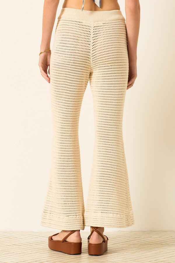 FARAH OYSTER CROCHET PANT  *pre-order*