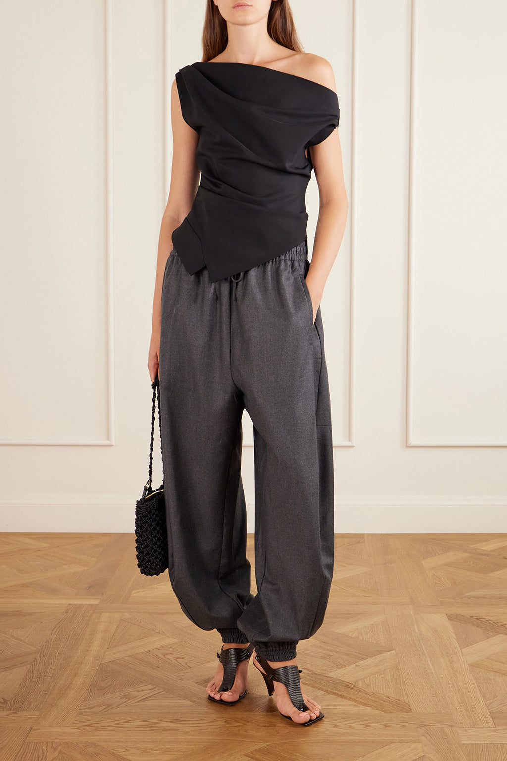 OFF THE SHOULDER LAPEL TOP *pre-order*
