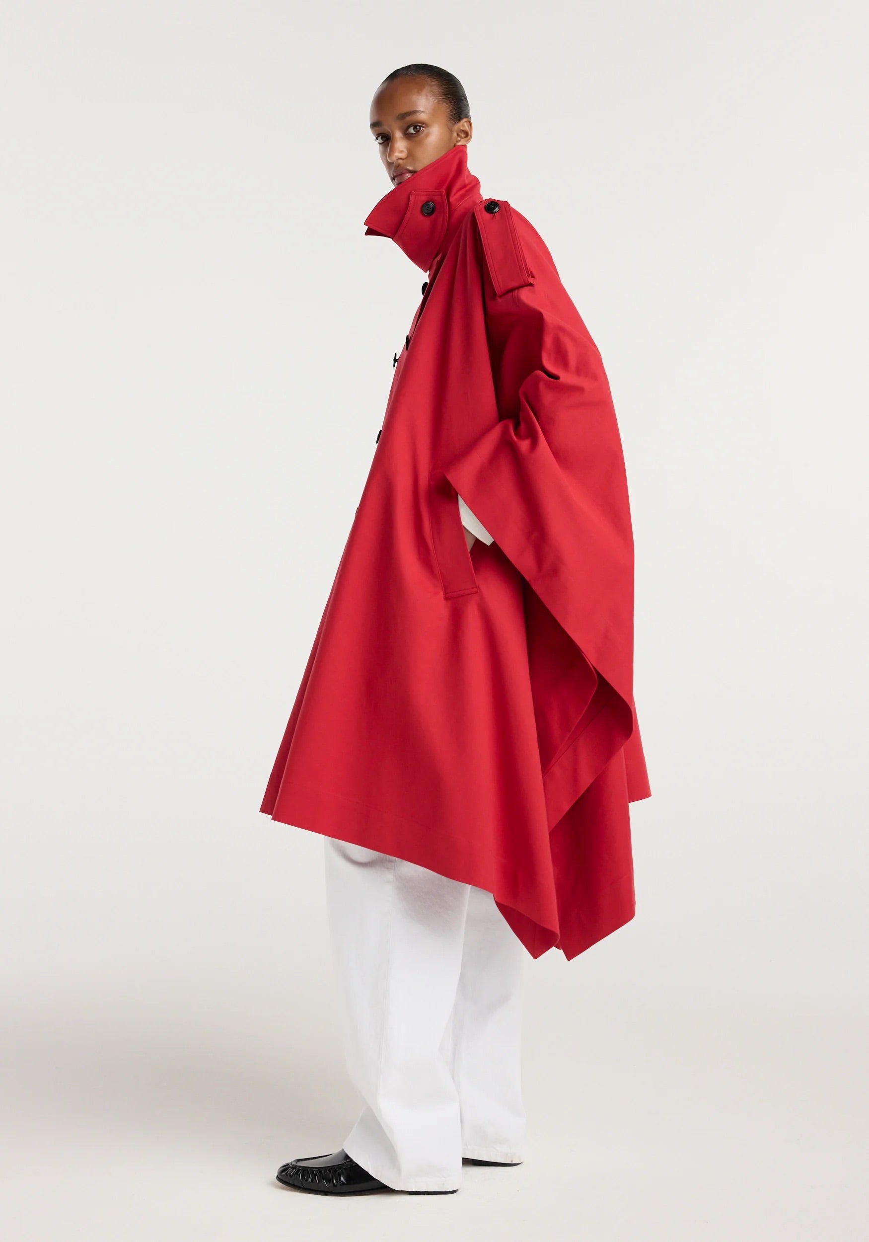 CAPE TRENCH COAT *pre-order*