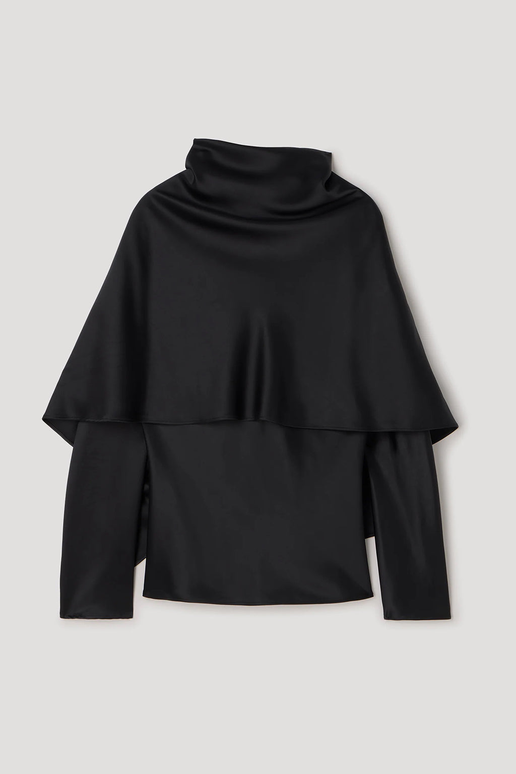 SATIN CAPE TOP