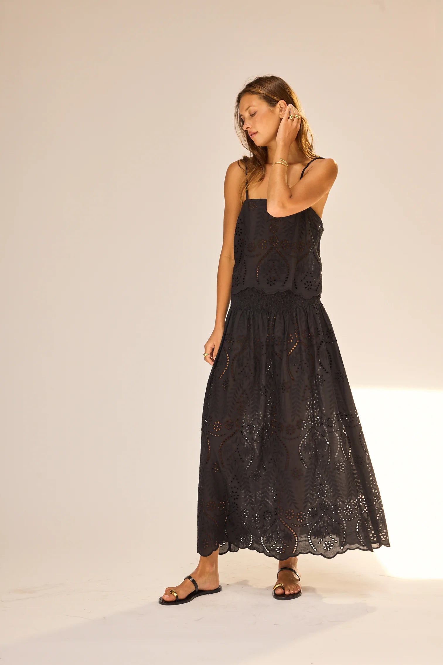 BELLA EMBROIDERED SKIRT