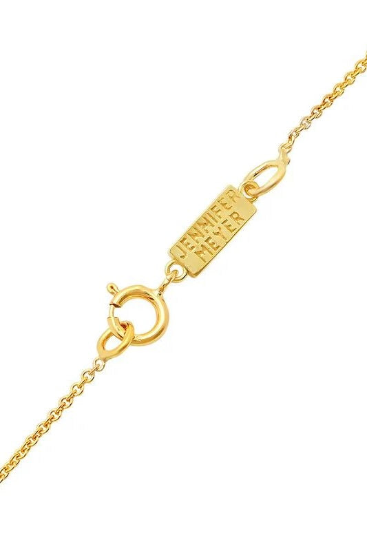 DIAMOND MINI WISHBONE NECKLACE