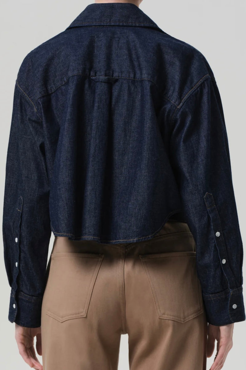 Ana Cropped Shirt