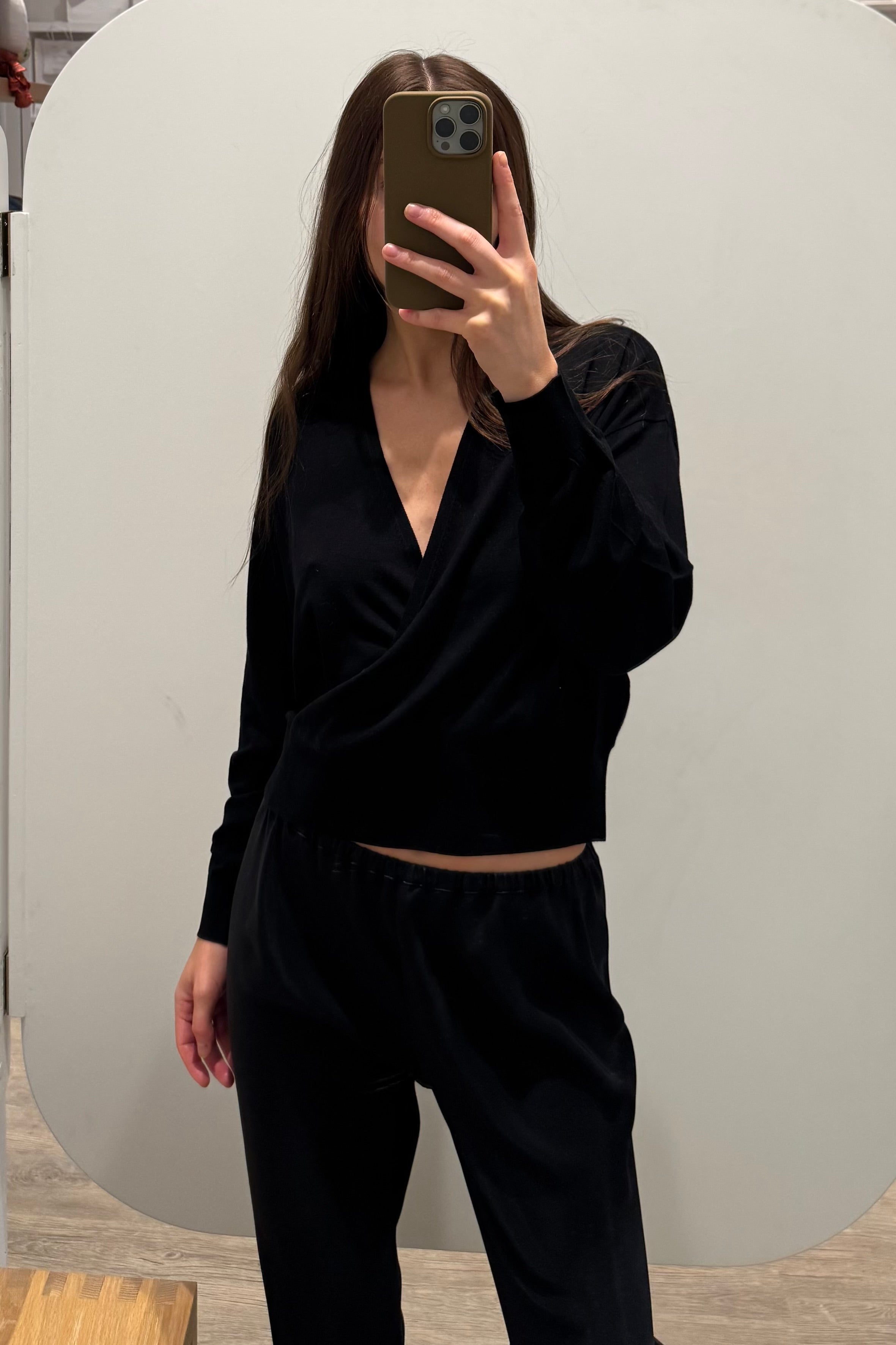 KODA B WRAP SWEATER
