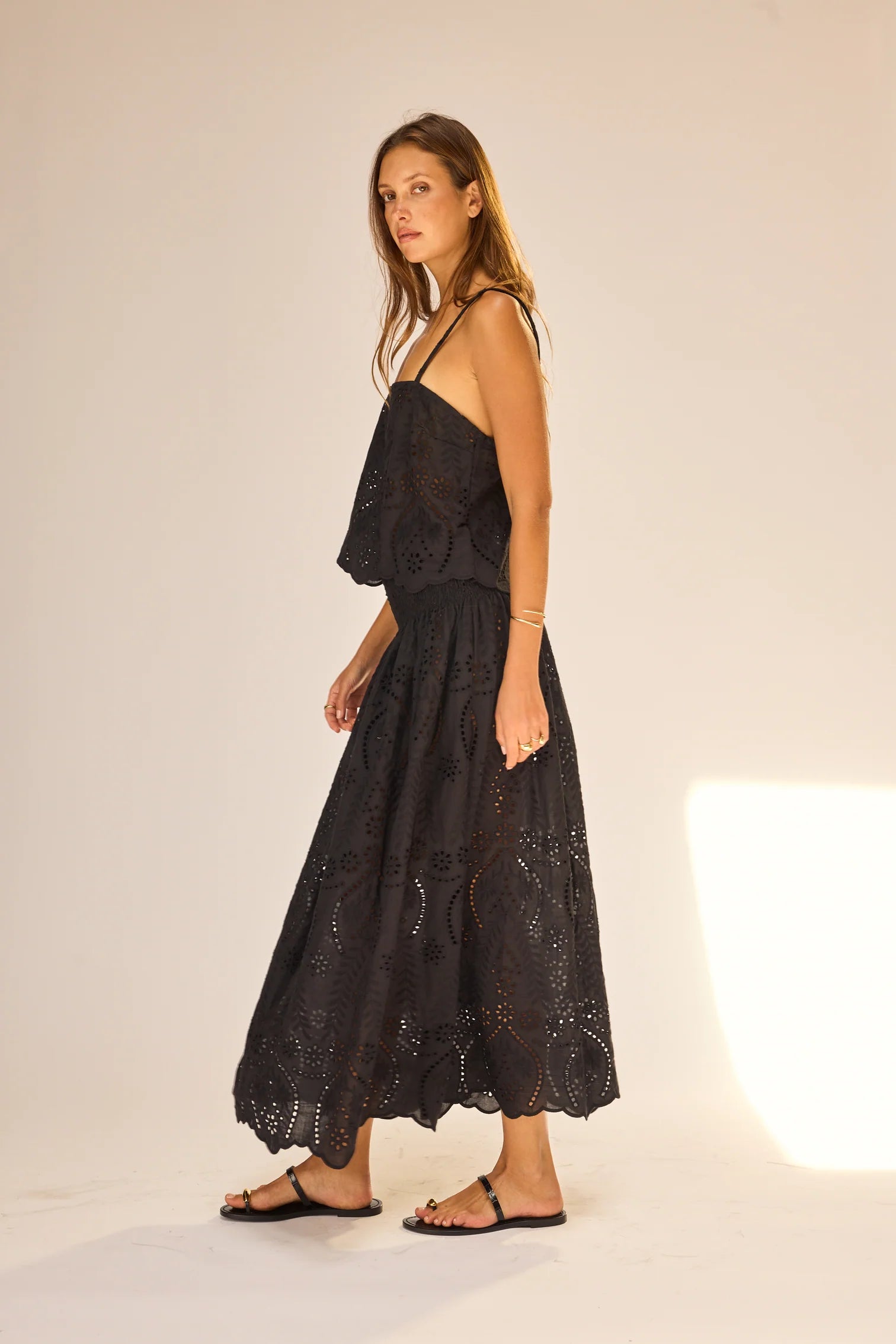 BELLA EMBROIDERED SKIRT