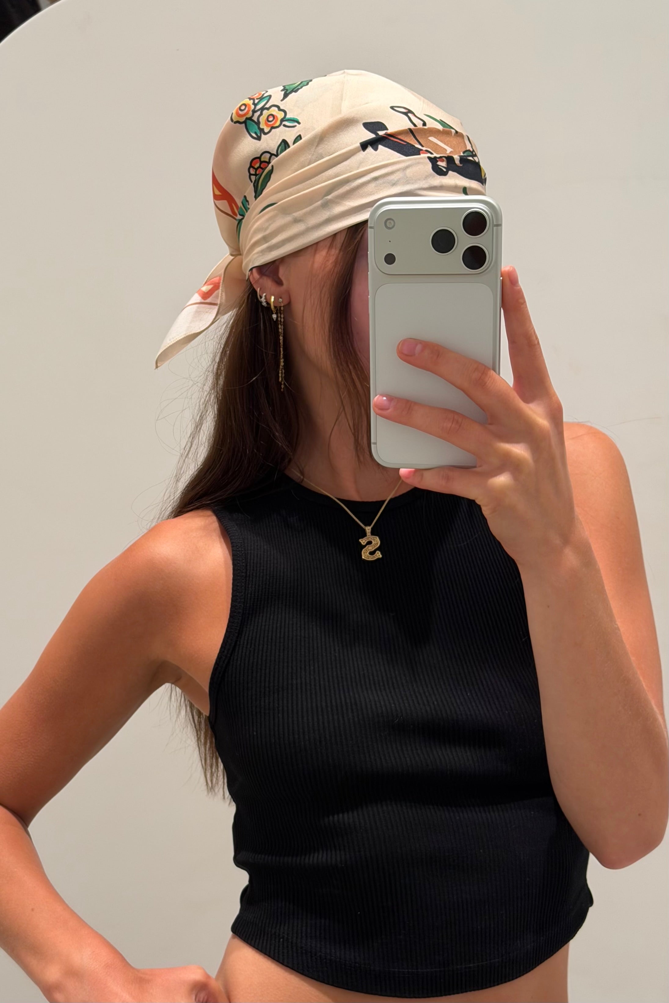 THE DERBY SILK BANDANA