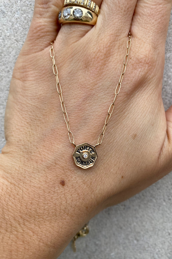 WEE PB NECKLACE WHITE DIAMOND