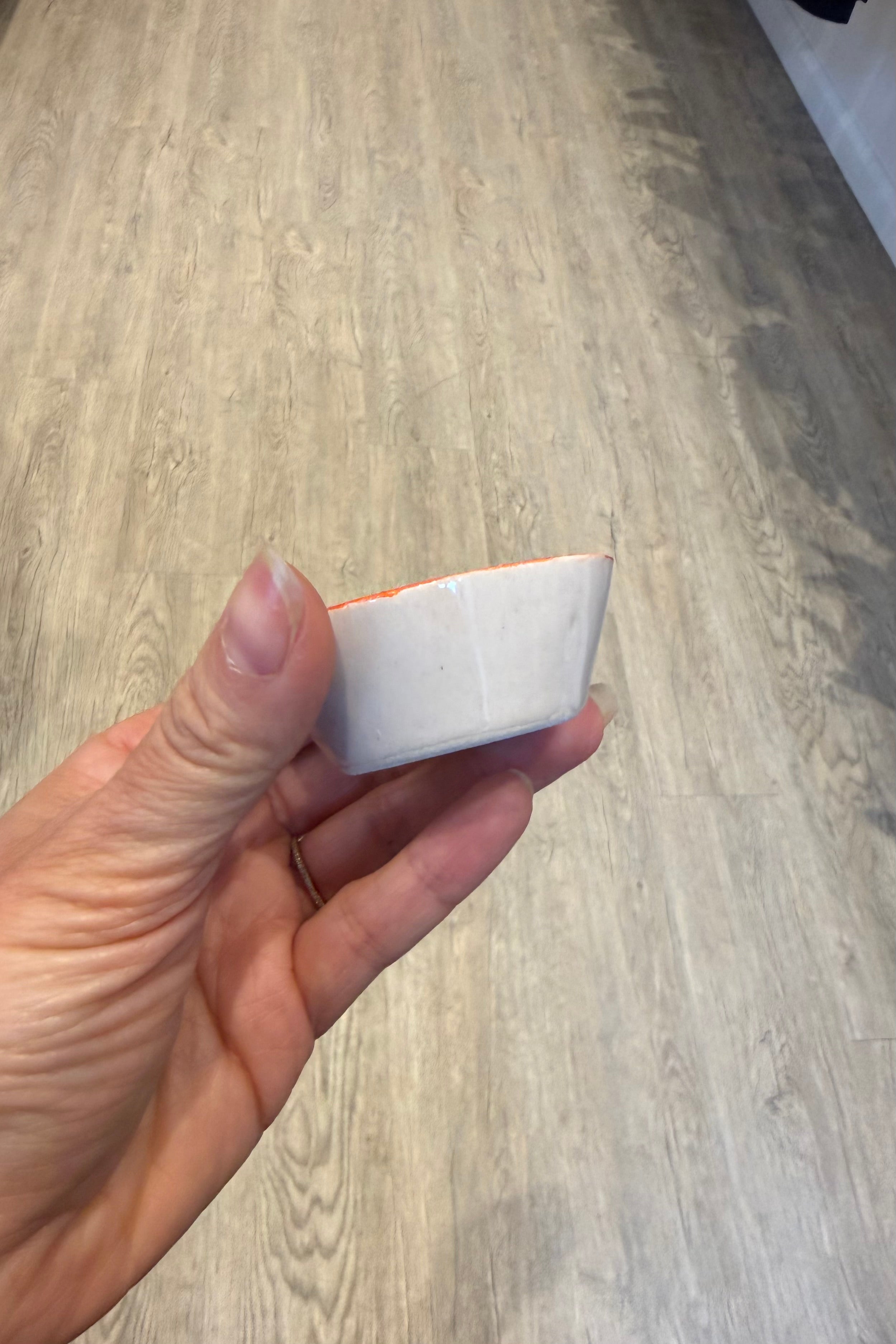 MINI CLAY BOWL IN NARANJA
